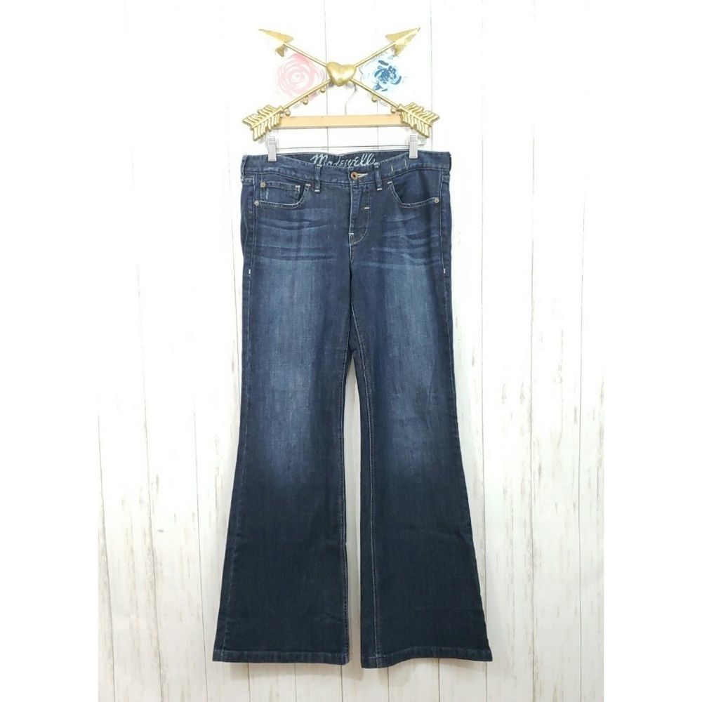 Madewell Super Flared Boho Hippie Jeans Size 31